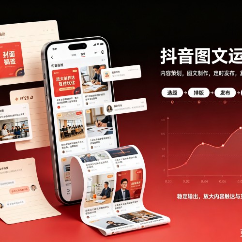 白塔抖音图文代运营服务